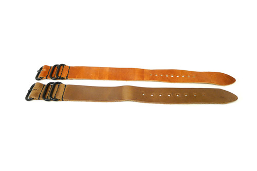 24mm Leather Horween Strap 2x Pack (SKU 117)