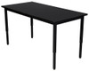 Wisconsin Bench Lobo Table Adjustable Leg, 72"W x 42"D