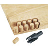 Steelex 8-Piece Deluxe Plug Cutter Set