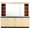 Diversified Woodcrafts 96" White Board Wall Cabinet Maple