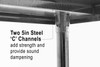 Diversified Spaces Stainless Steel Table, 60"W x 30"D x 35"H