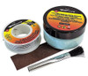 1/8" plumbing repair solder and 2 oz jar low temp water soluble paste flux for plumbing with brush