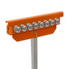 Bora Portamate Tri-Function Pedestal Roller Stand has polished steel ball bearing roller and rubber feet