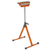 Bora Portamate Tri-Function Pedestal Roller Stand has polished steel ball bearing roller and rubber feet