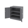 Tennsco Deluxe Metal Storage Cabinet, Counter-Height 36" x 24"