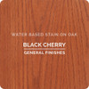General Finishes Water-based Wood Stain, Black Cherry, Qt.