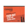 orange outer cover of 50 sheet pad of clearprint fade-out 8-1/2"x11" vellum paper with 30° isometric grid