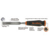 Buck Bros. Comfort Grip Wood Chisel, 1/2"