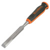 3/4" wide wood chisel with 5-1/2" long high carbon steel blade that's precisely honed and sharpened