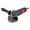 SKIL 8 amp angle grinder with ergonomic handle, soft rubber grip, 3-position side handle, paddle switch safety lock