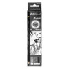 black and white box of 12 charcoal pencils from pacific arc with soft leads and quad barrel design