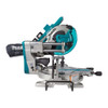 Makita 10" Cordless Dual Bevel Miter Saw delivers 4,400 RPM for fast and efficient cutting in wood and aluminum
