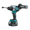 Makita 18V 1/2" Cordless Hammer Drill  has brushless motor and 2 speed transmission