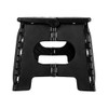 Performance Tool black Folding Step Stool has extra wide 15" platform for enhanced stability and safety