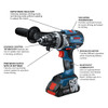 Bosch CORE18V 1/2" Brute Cordless Drill/Driver