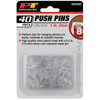 Performance Tool Clear Push Pins, 40-Pack