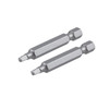 Irwin Power Bit, Square, #2 x 1-15/16", 2-Pack