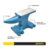 Big Horn Cast Iron Anvil, 55 lb.