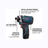 Bosch 12V 2-Tool Drill/Impact Driver Combo Kit