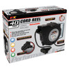 Performance Tool 12 Ga. Retractable Cord Reel, 40'L