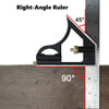 Big Horn Combination Square Set, 12"