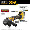 DeWalt 4-1/2" Cordless Angle Grinder Kit