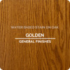 General Finishes Water-based Wood Stain, Golden Oak, Qt.