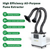 Fumeclear Dual-Port Fume Extractor, 110V