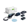 Festool 6" Cordless Random Orbit Sander Kit, 18V