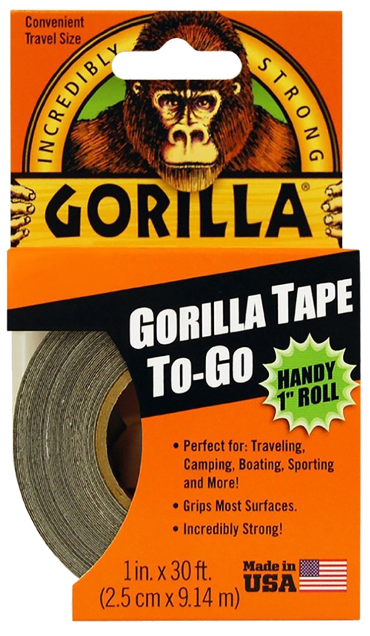 Gorilla - White Tape Roll - Gorilla tough - Grips Smooth Rough Uneven  Surfaces