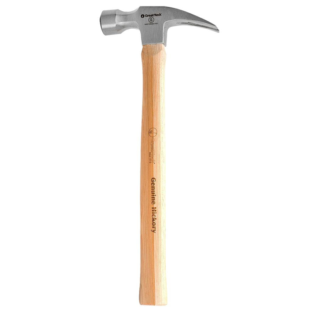 Great Neck Hickory Handle Framing Hammer - Midwest Technology Products