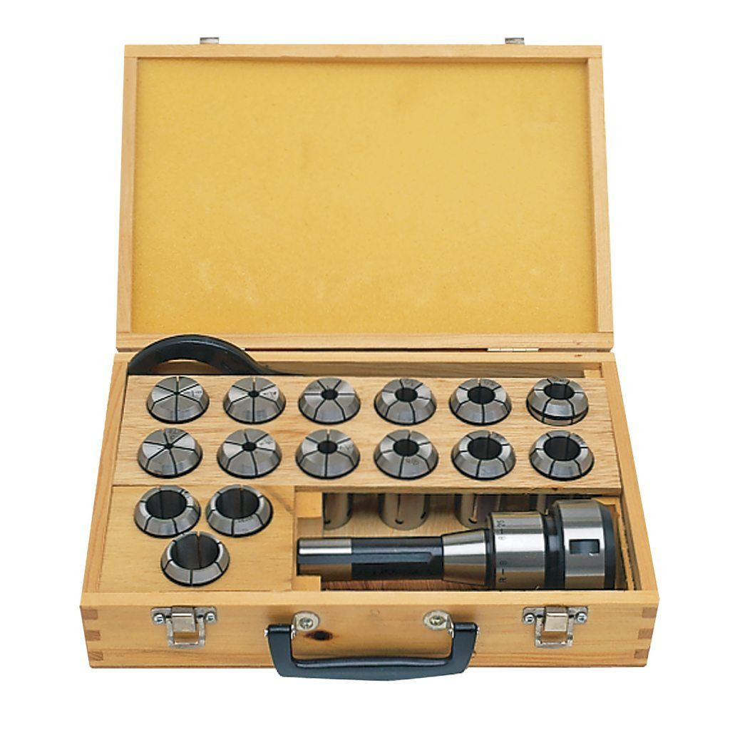 JET Chuck & Collet Set 17-Pc | Midwest Technology
