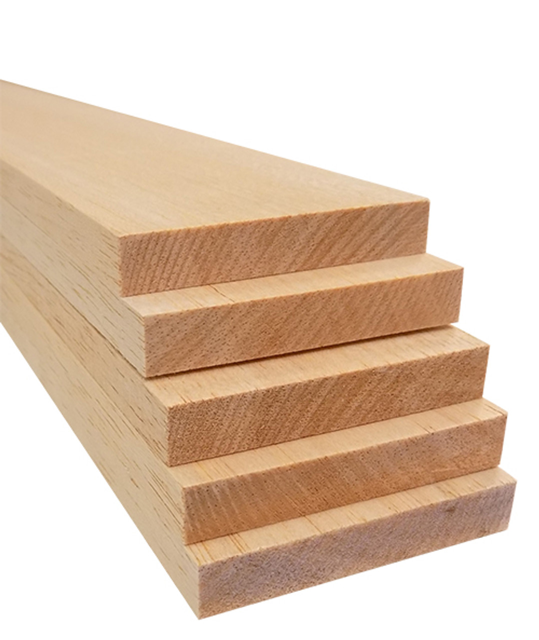 Balsa Wood Sheets, 1/2 x 3 x 36