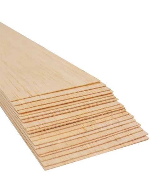 Balsa Wood Sheets, 1/32