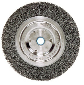 Weiler 6" Coarse Wire Wheel, 1/2"5/8" Arbor Midwest Technology Products