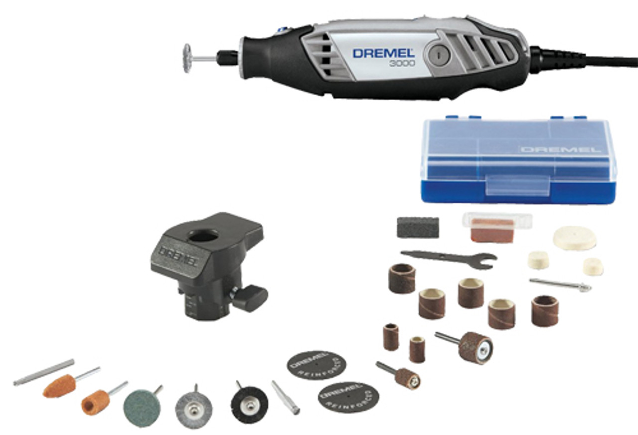 Dremel 3000 Variable Speed Rotary Tool Kit, 24-Piece - Midwest