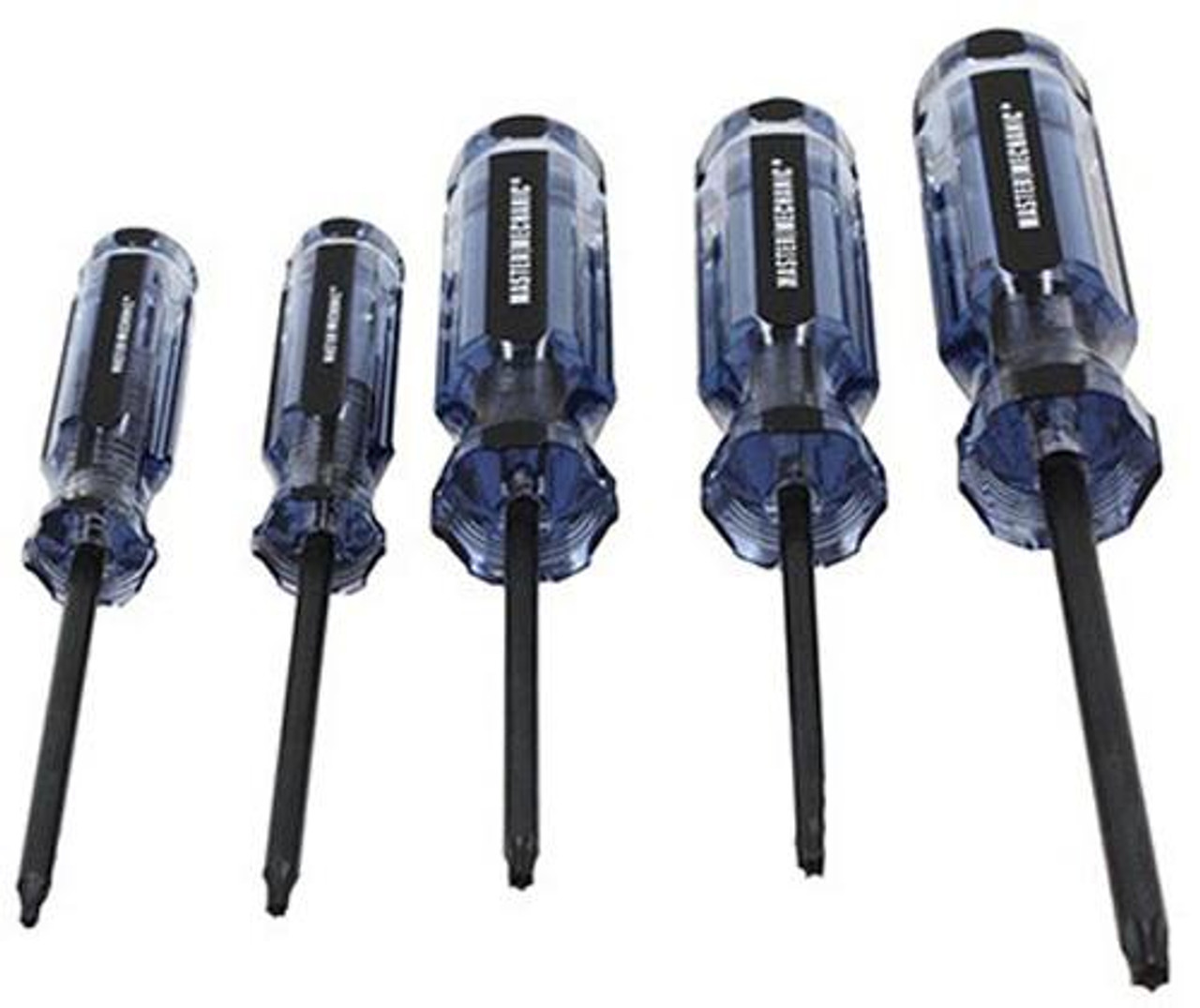 Master Mechanic Torx Screwdrivers 5Piece Set Midwest Technology Products