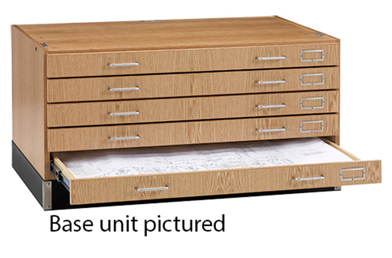 Diversified Woodcrafts Flat File Systems 5-Drawer Flat File, Maple -  Midwest Technology Products