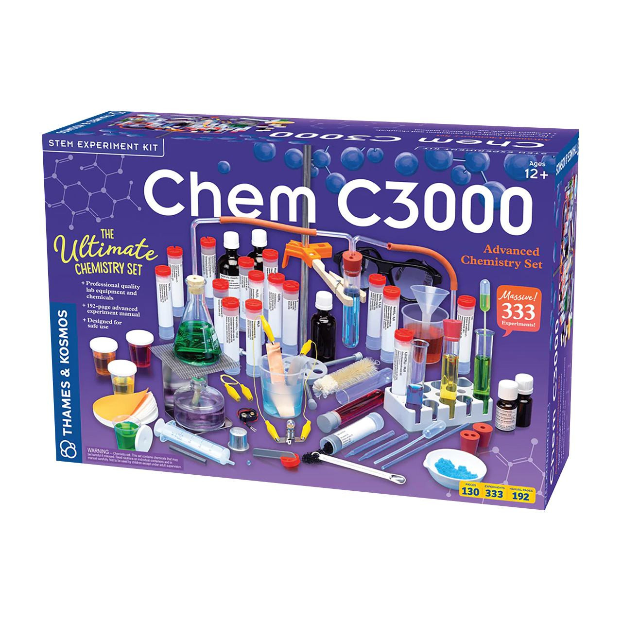 けむけむ THAMES & KOSMOS Chem C3000 Chemistry Set | Midwest Technology