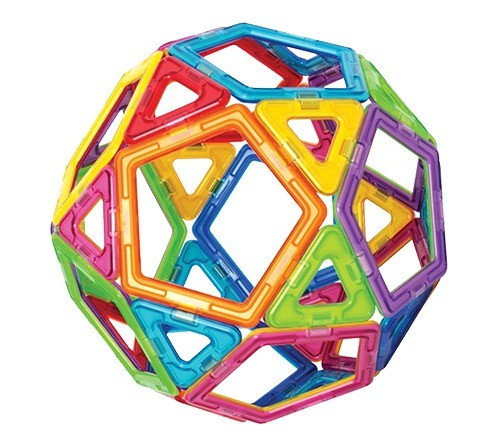 Magformers Rainbow Mag. Const. Set, 62pc | Midwest Technology