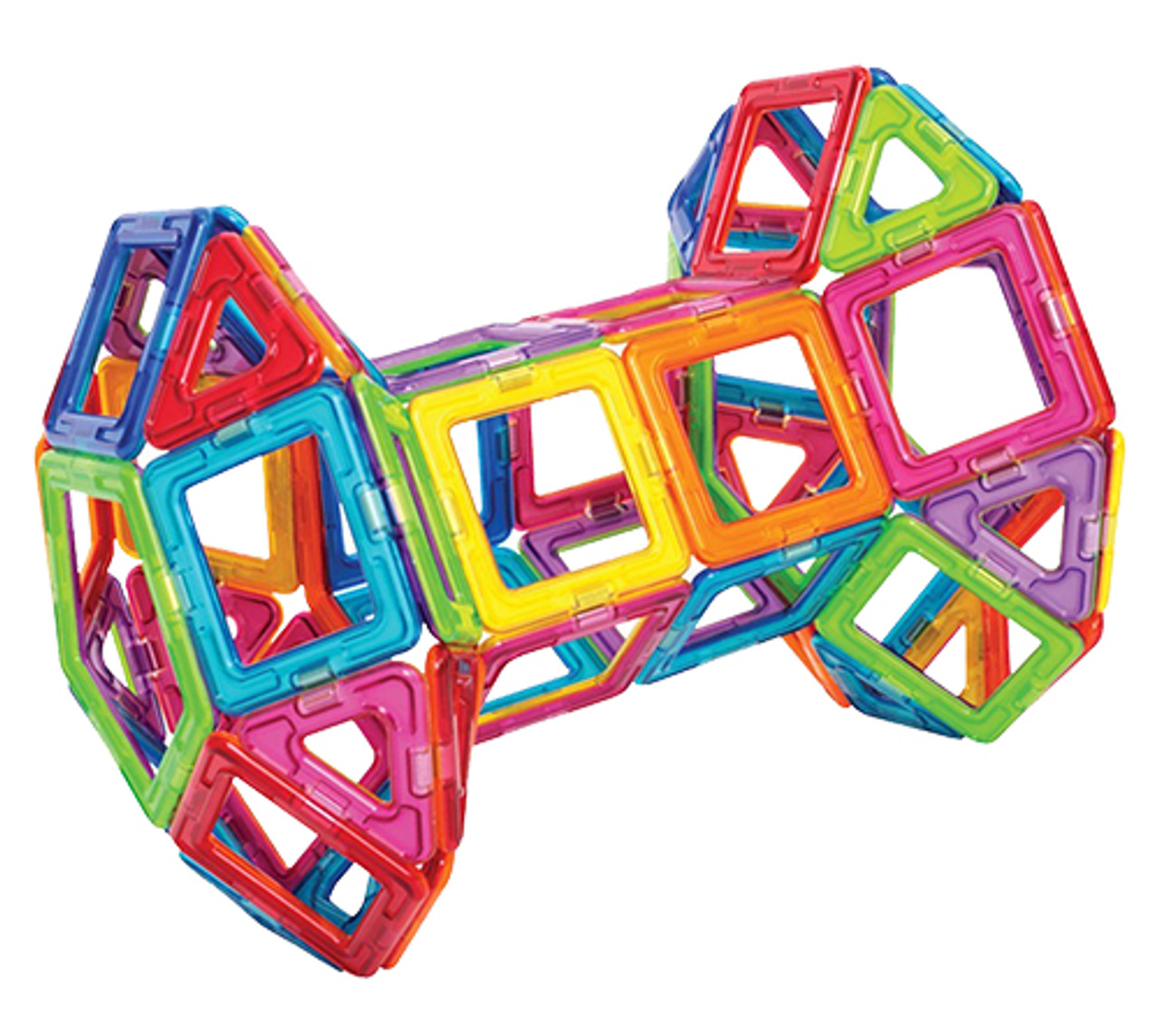 Magformers Rainbow Magnetic Construction Set, 62-Piece - Midwest Technology  Products