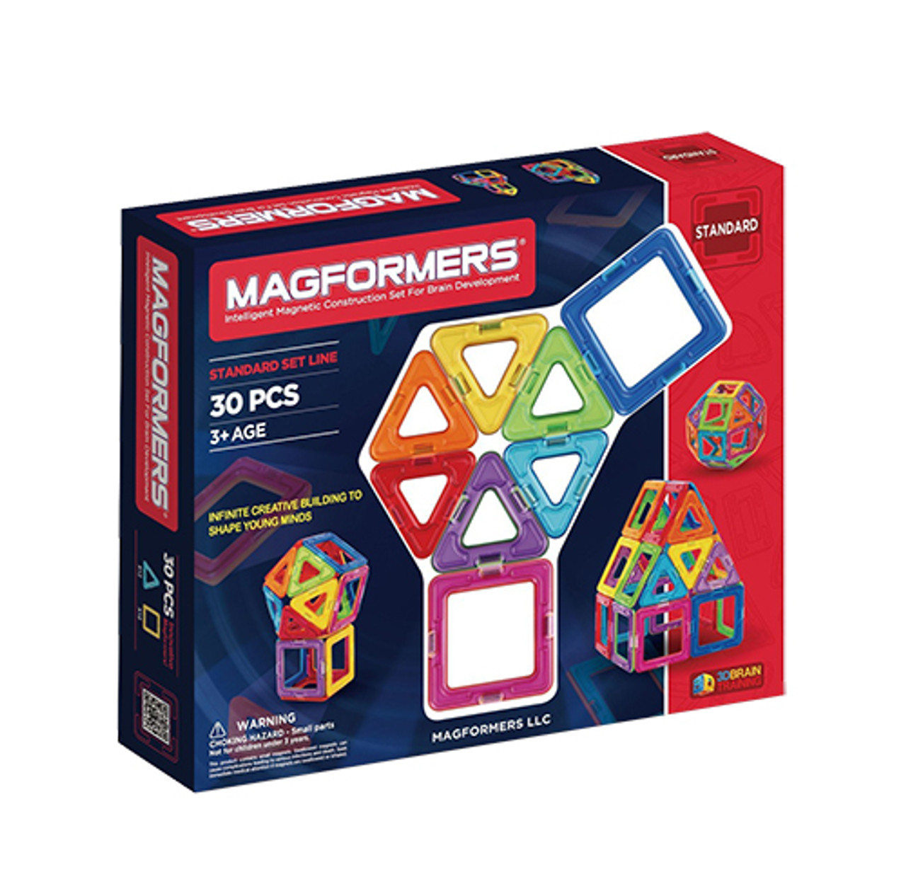 Intelligent magnetic deals construction set