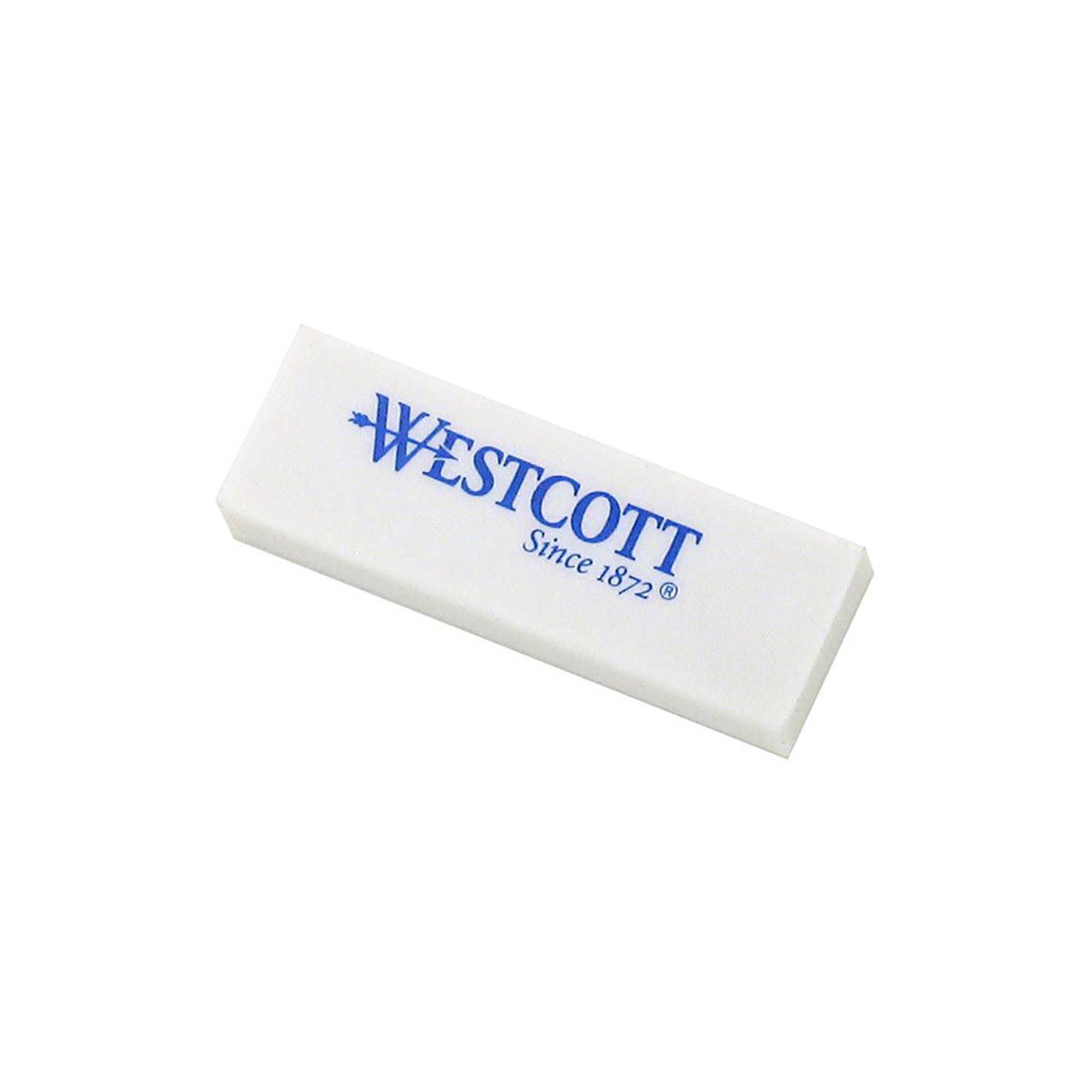 Westcott Latex Free Erasers, White, Qty. 2 - Midwest Technology