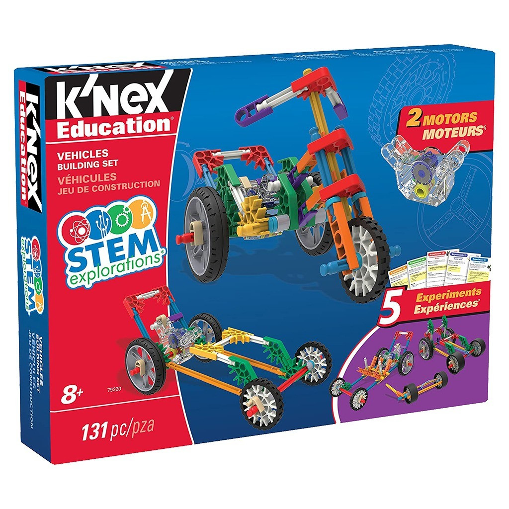 知育玩具 KOOV Starter Kit Expansion Set K'NEX STEM Explorations Vehicles Set | Midwest Technology