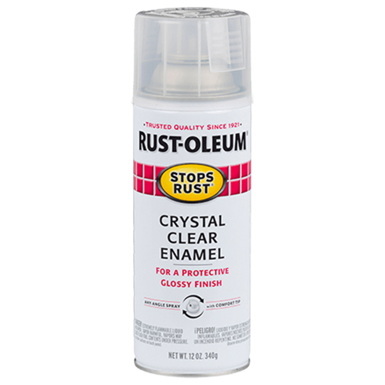 Rust-Oleum Stops Rust Enamel Spray, Crystal Clear - Midwest