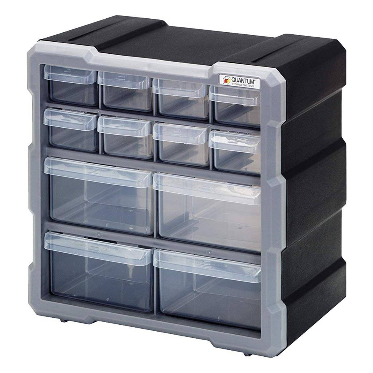 Quantum Plastic Drawer Cabinet 12 Drawer Midwest Technology