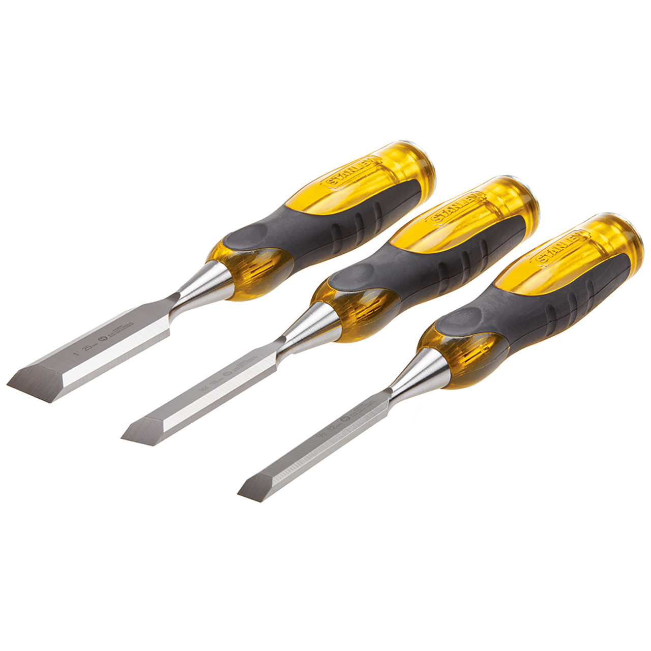 Stanley Wood Chisels 3-Piece Set