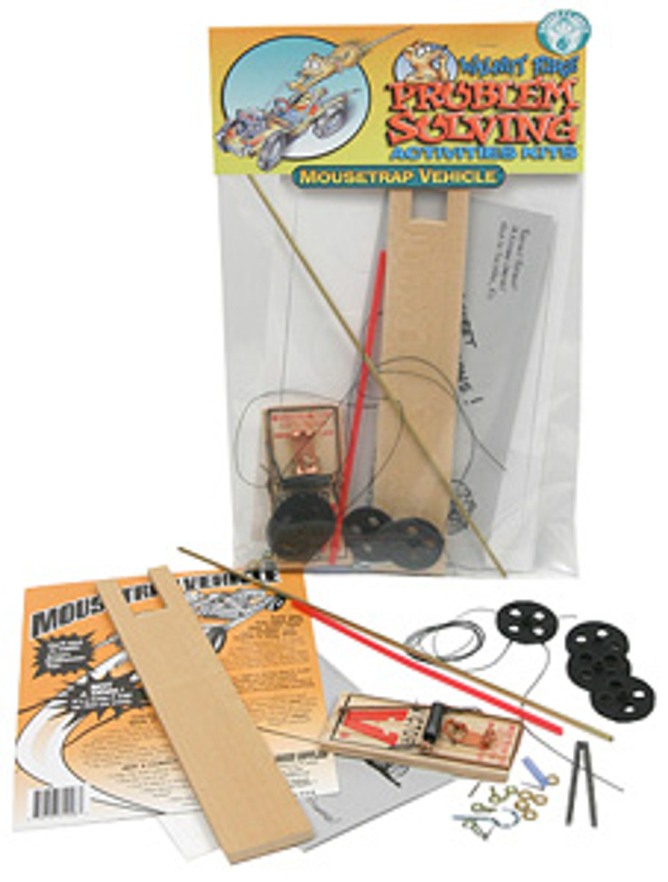 TeacherGeek Mousetrap Vehicle Activity, 10 Kits - Midwest Technology  Products