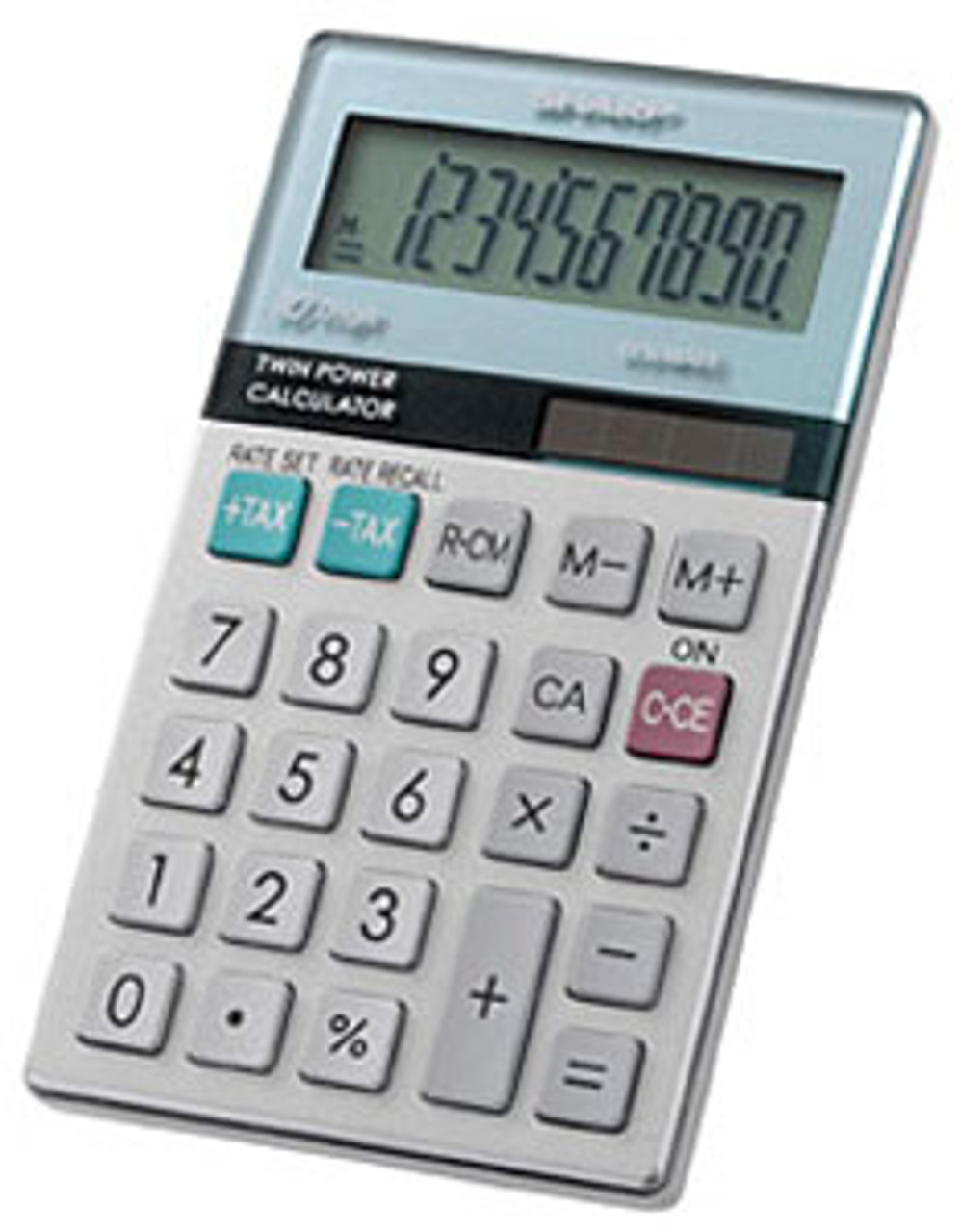 Sharp 10-Digit Solar-powered Calculator - Midwest Technology Products