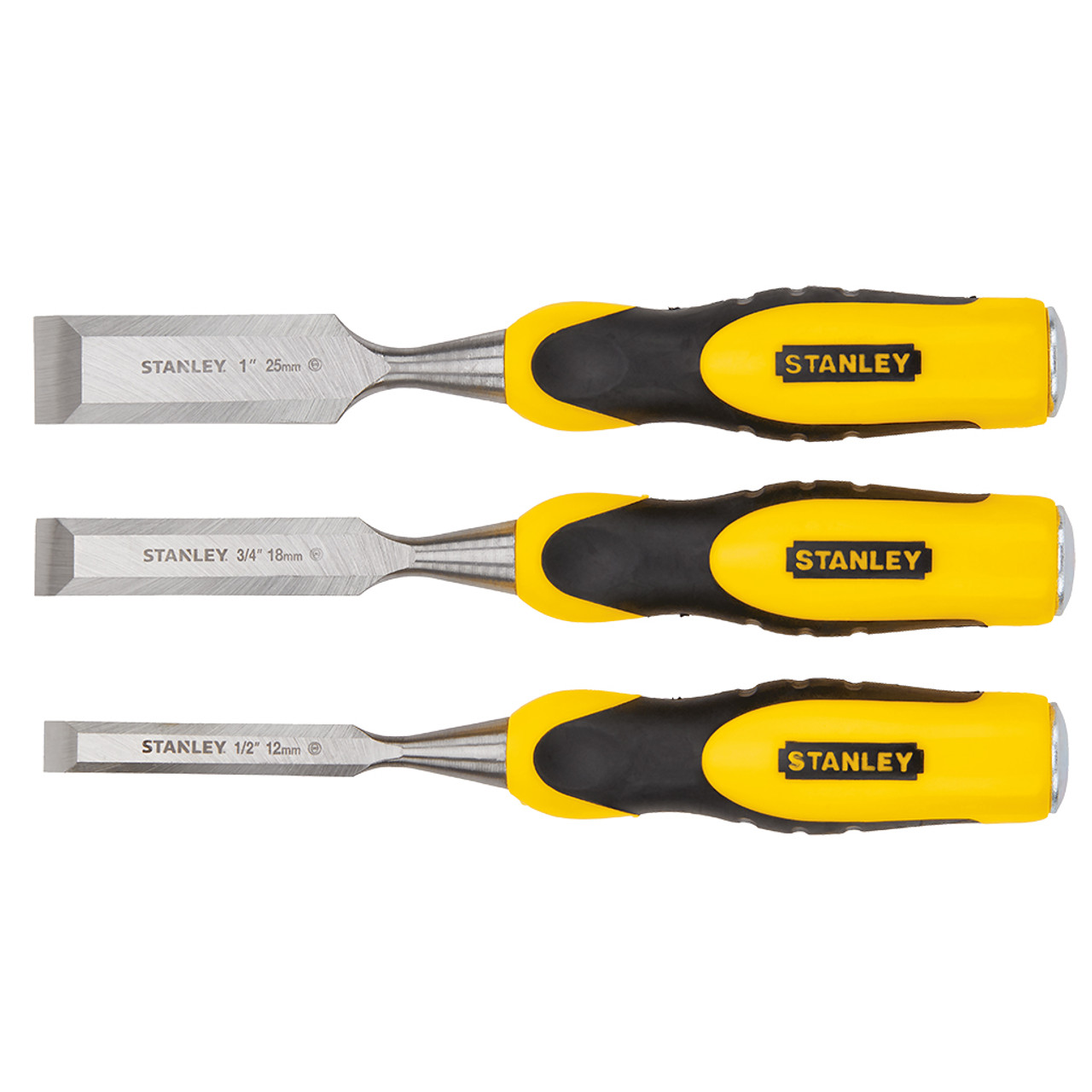 Stanley Wood Chisels 3-Piece Set